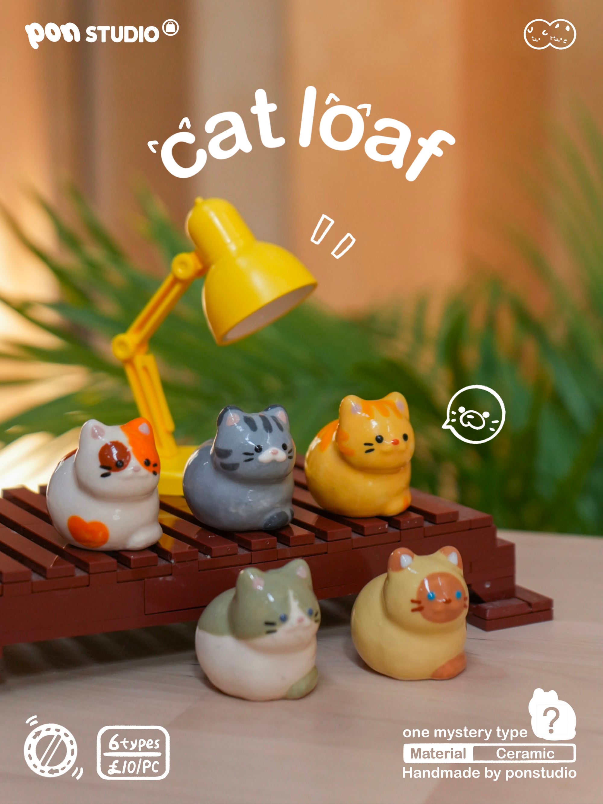 Cat Loaf - Gashapon Ceramic Edition