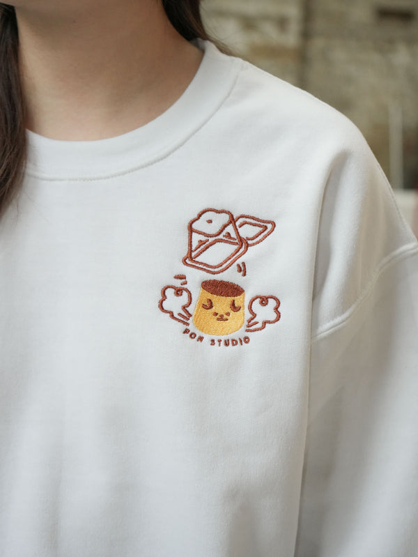 Pudding Embroidered Sweatshirt