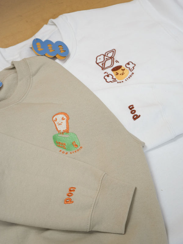 Toast Embroidered Sweatshirt