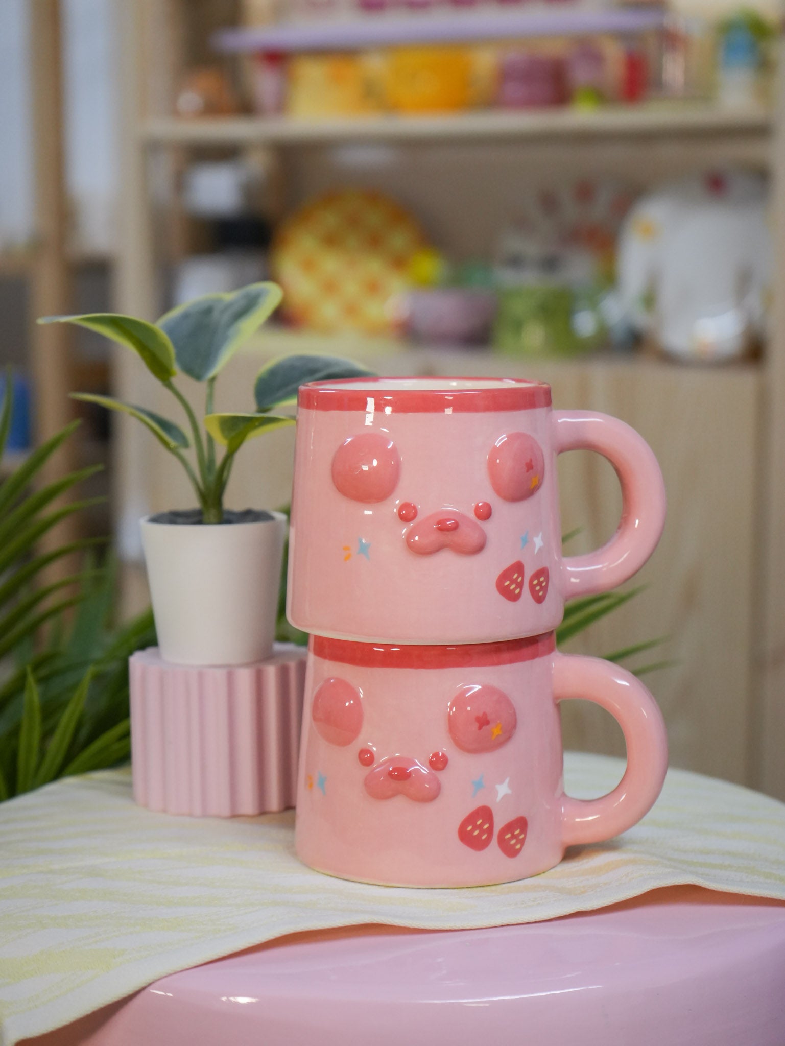 Strawberry Pudding Mug