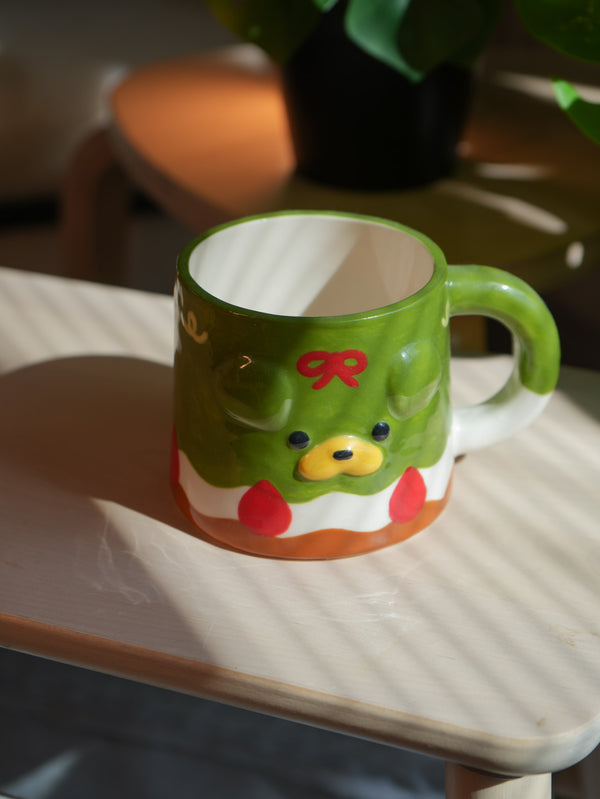 Matcha Cake Pudding Mug